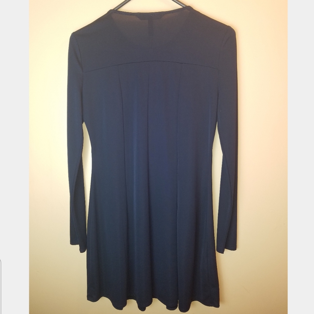 BCBG Maxazria Jaena Embellished Flounce Dress - Picture 5 of 8
